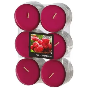 Bougies parfumées maxi Ø58mm · 24mm lie de vin par 144