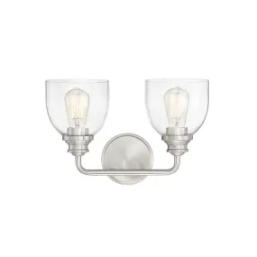 VALE Murale salle de bain Nickel - 8-7205-2-SN | SAVOYS